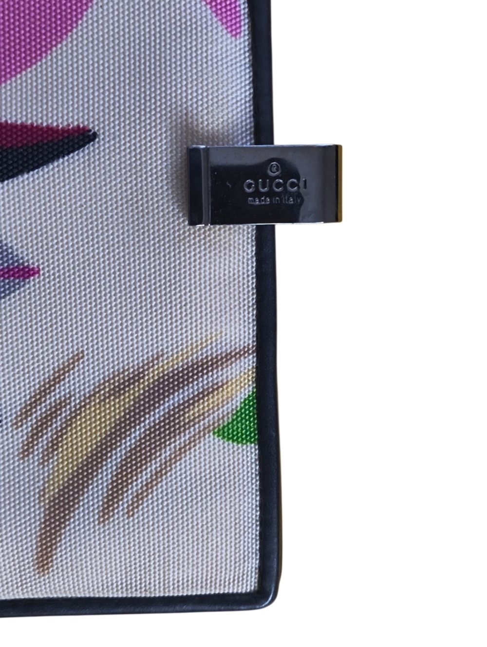 RARE Gucci Vintage White Floral 6-Ring Agenda Organizer - Small (Personal) - Picture 7 of 8